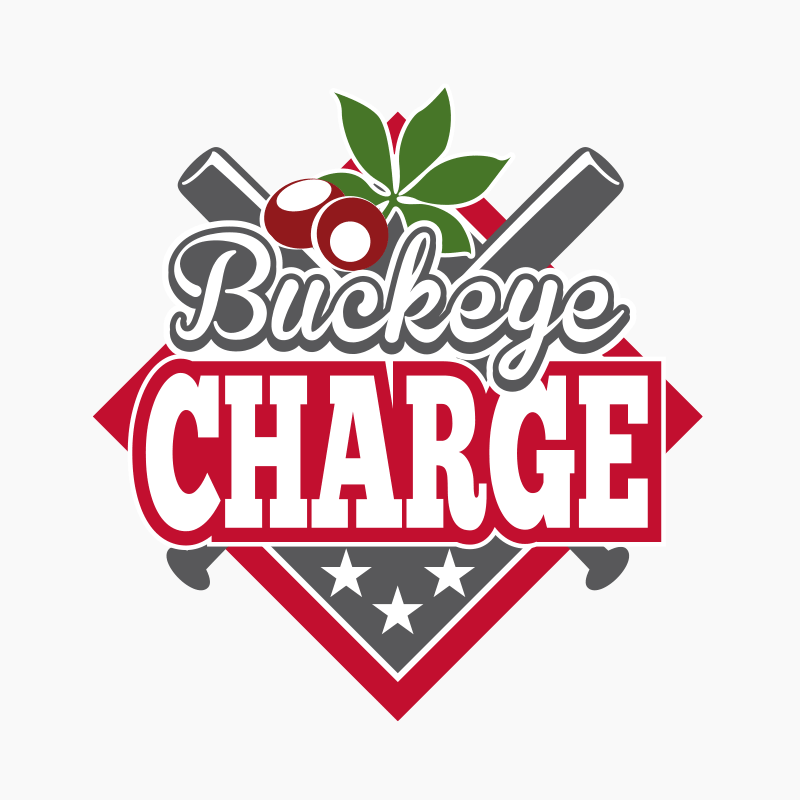 Logo design for Buckeye Charge. A softball girls  sports team.